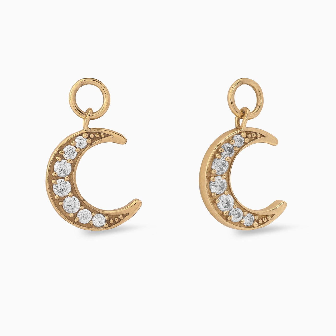 #charms_Classic Hoops + Moon