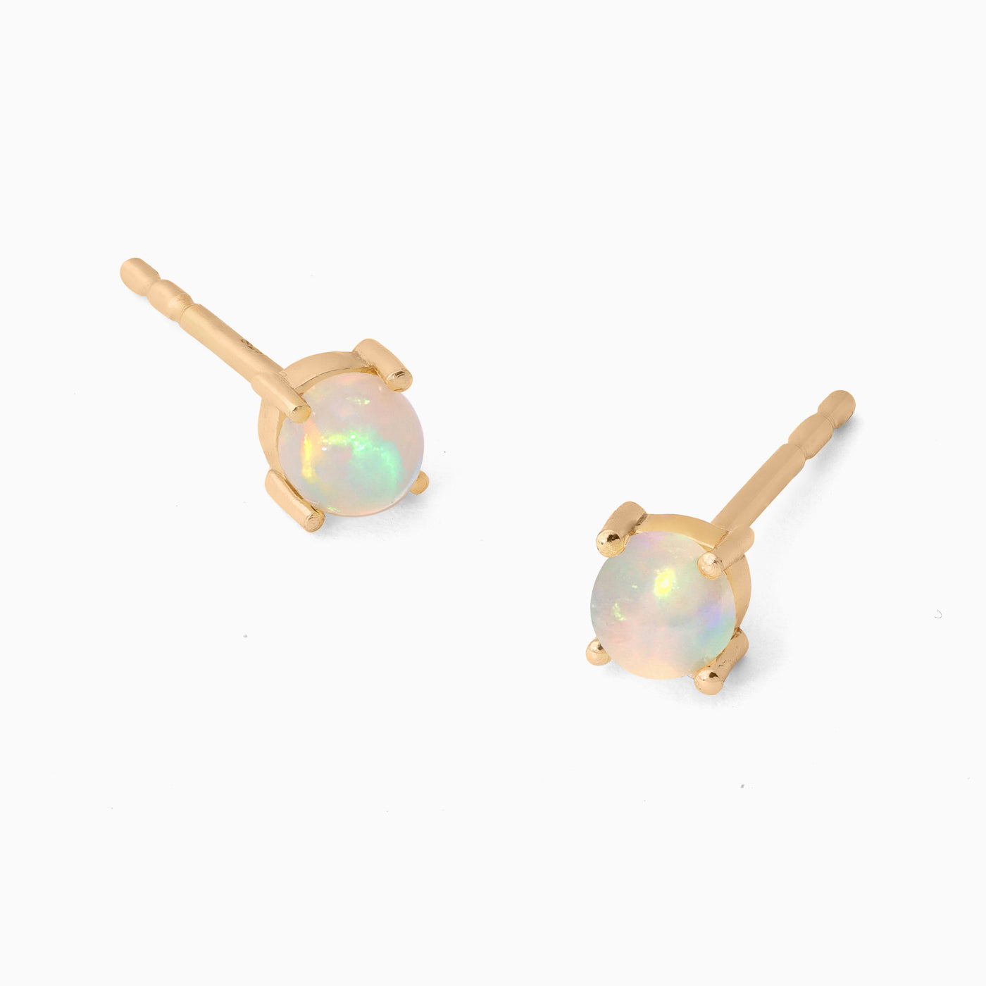 Moonstone & Opal - Harley Studs