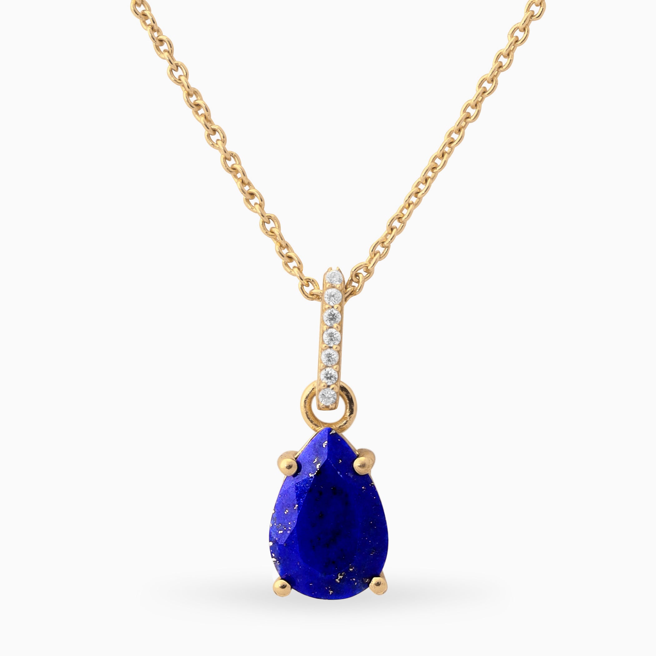 Lapis Lazuli Necklace Serena - September Birthstone