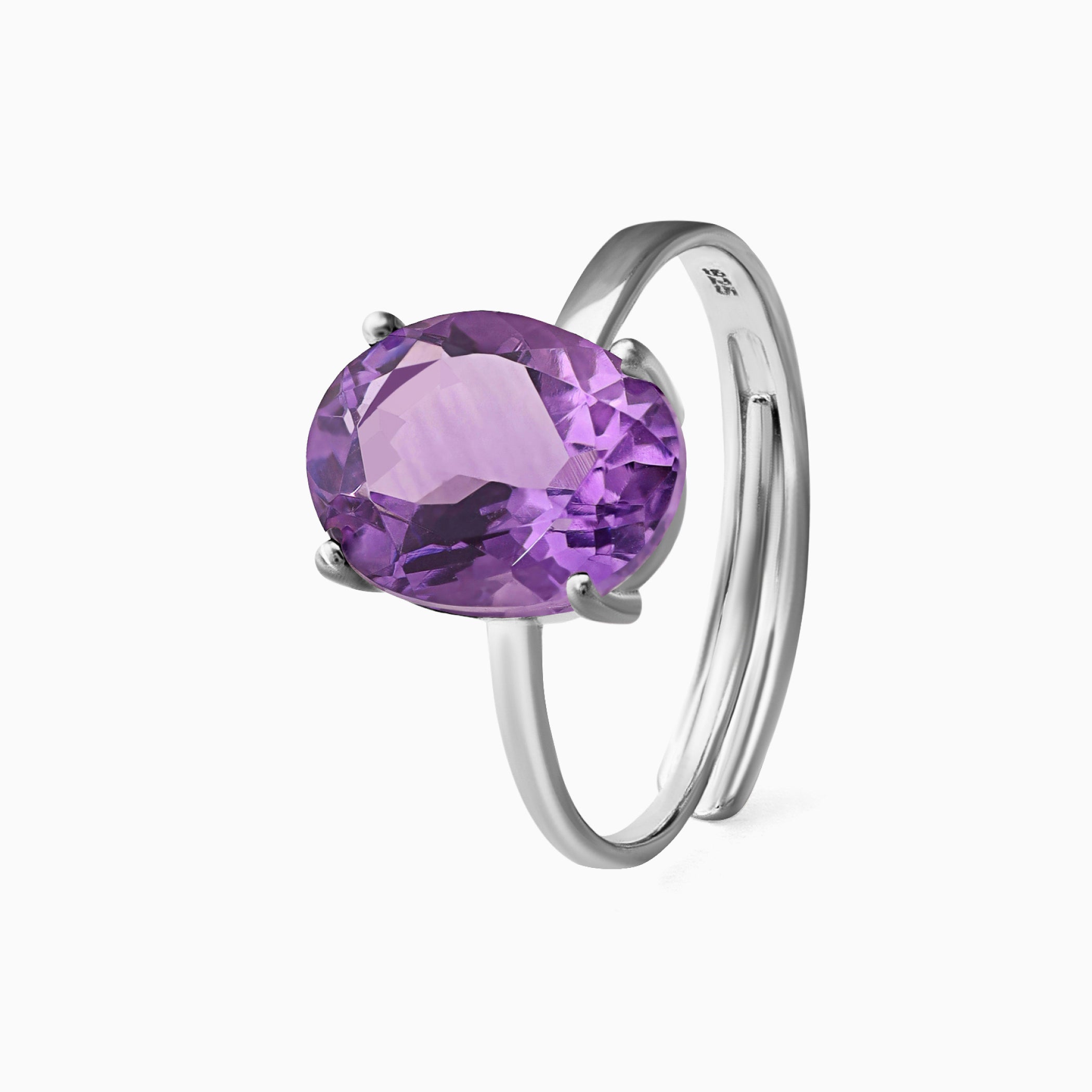 Amethyst Ring Fiona - February Birthstone