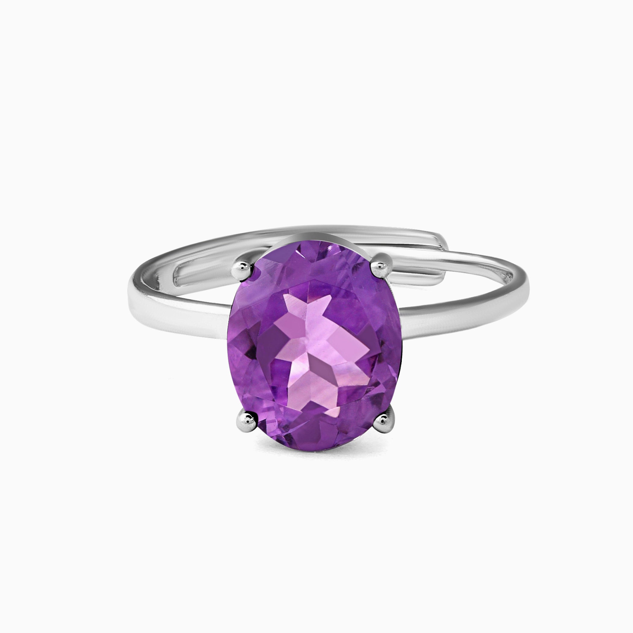 Amethyst Ring Fiona - February Birthstone