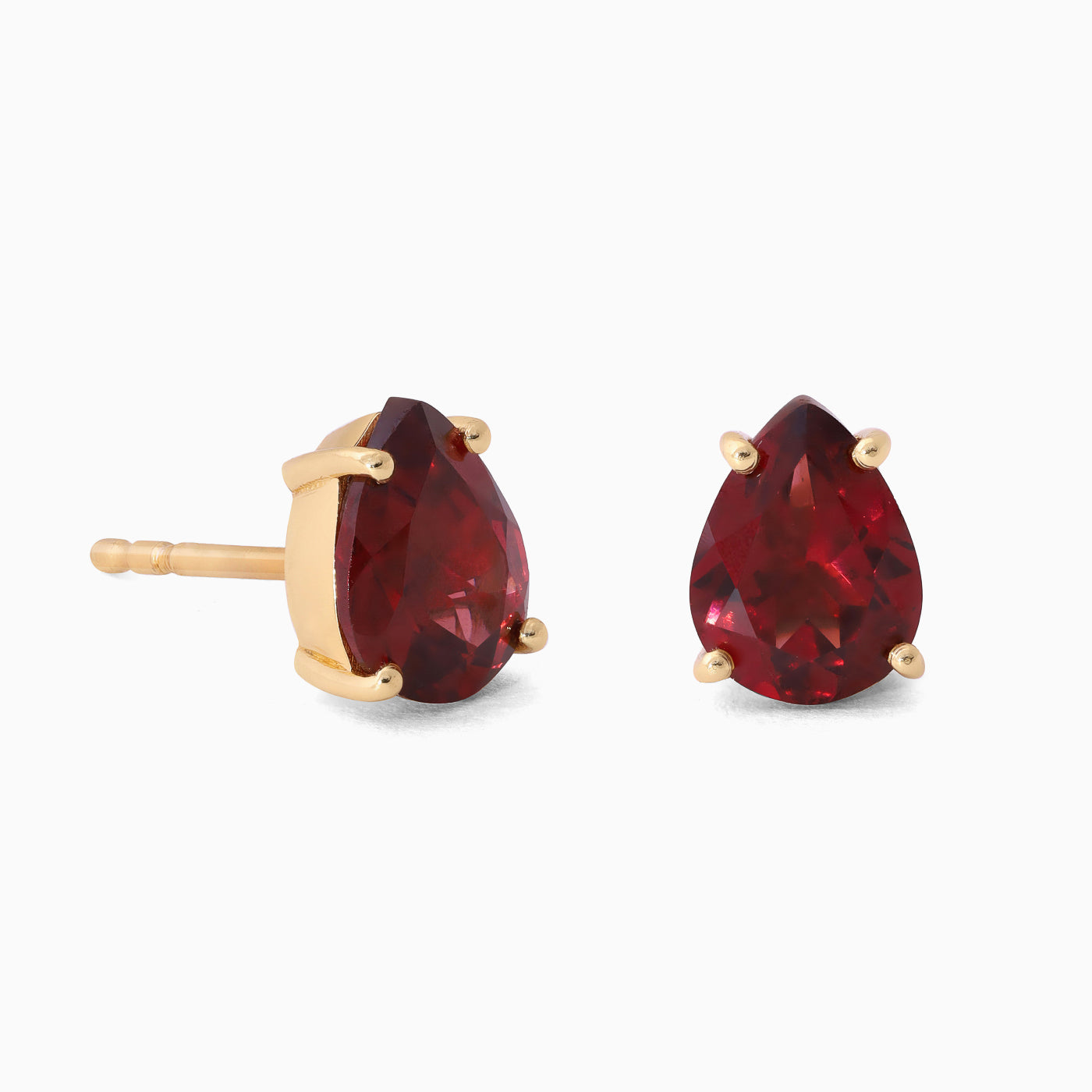 Garnet Studs Felicity - January Birthstone