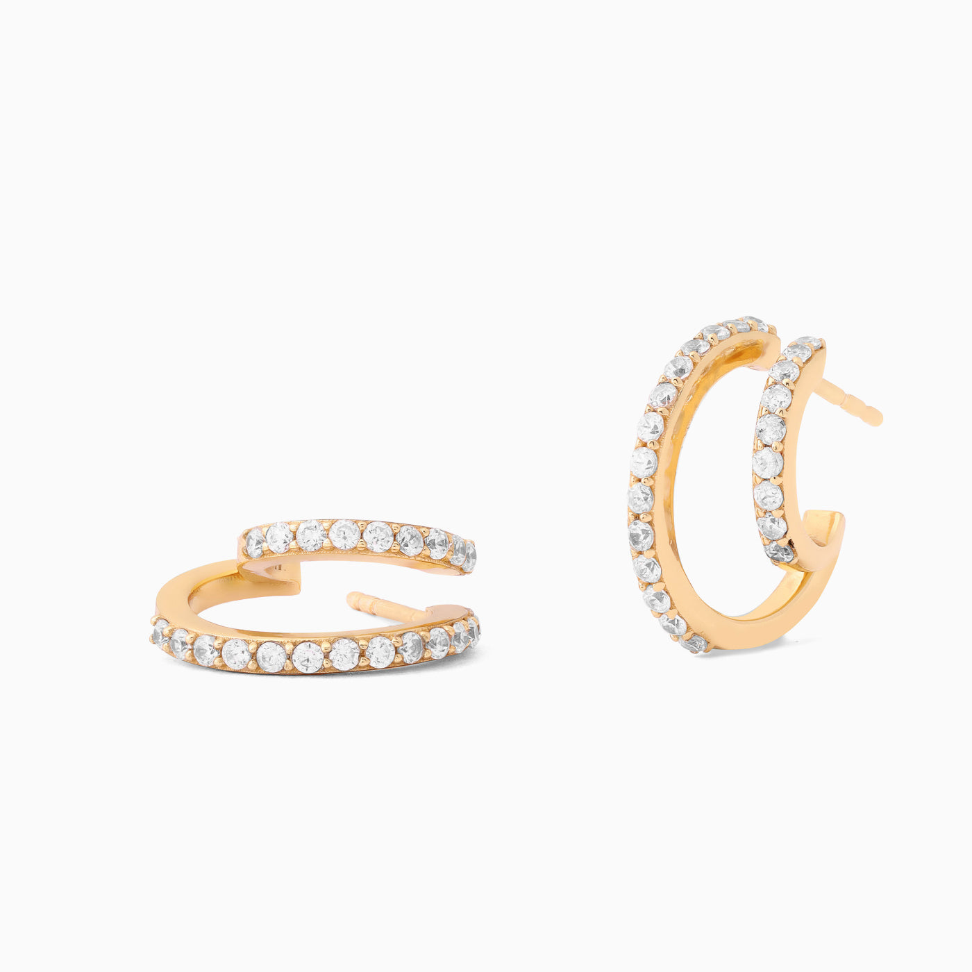 illusion Twin Hoops - Marlo